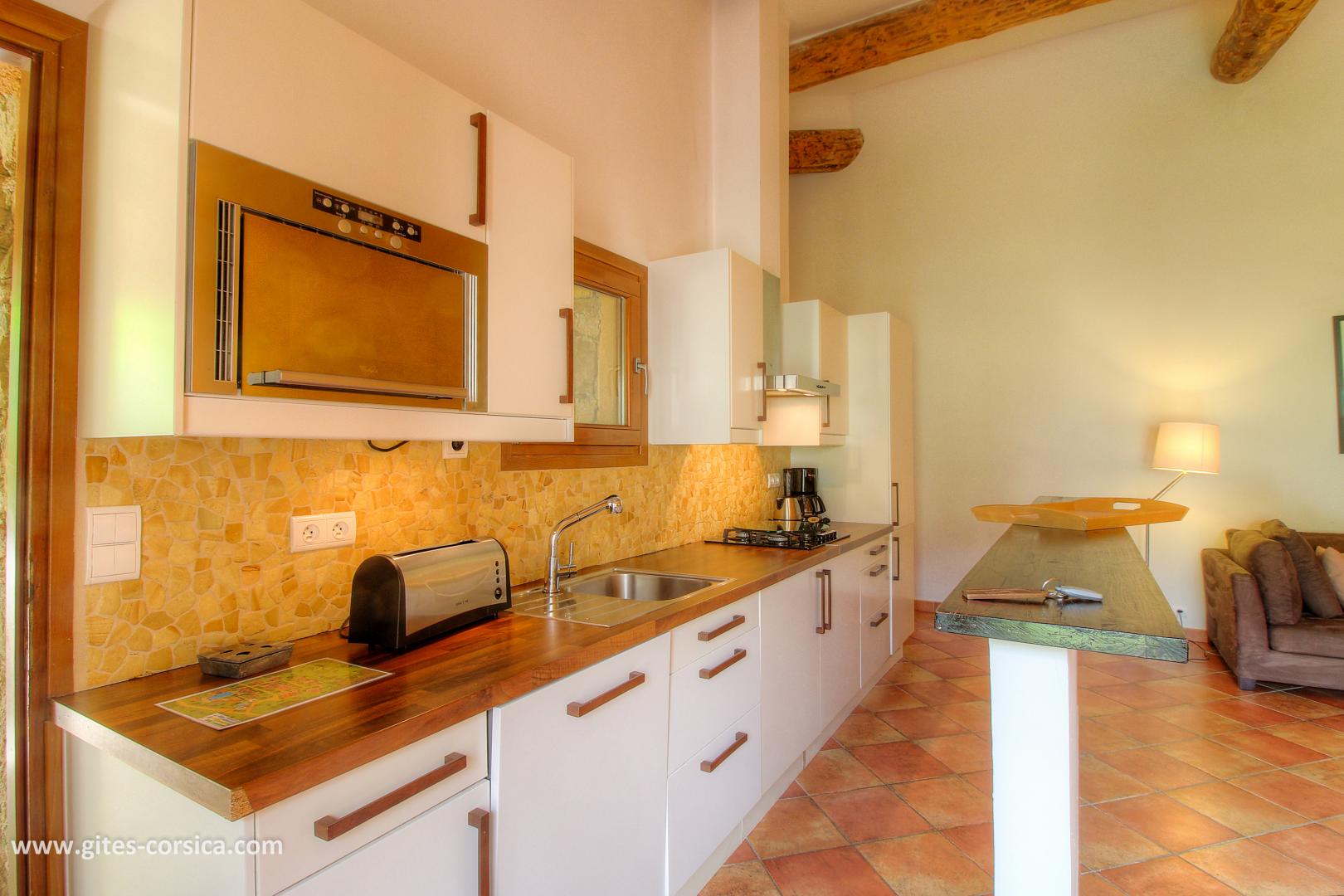 G�te � Serriera en Corse du Sud -20006 : piscine