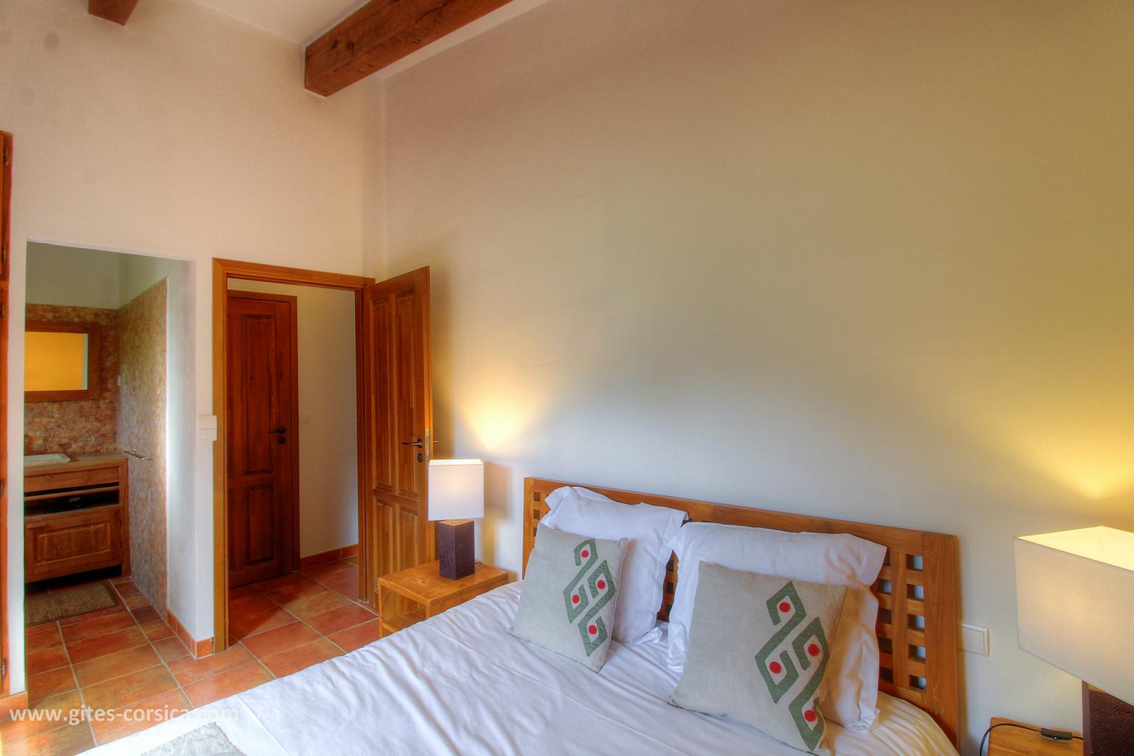 G�te � Serriera en Corse du Sud -20007 : piscine