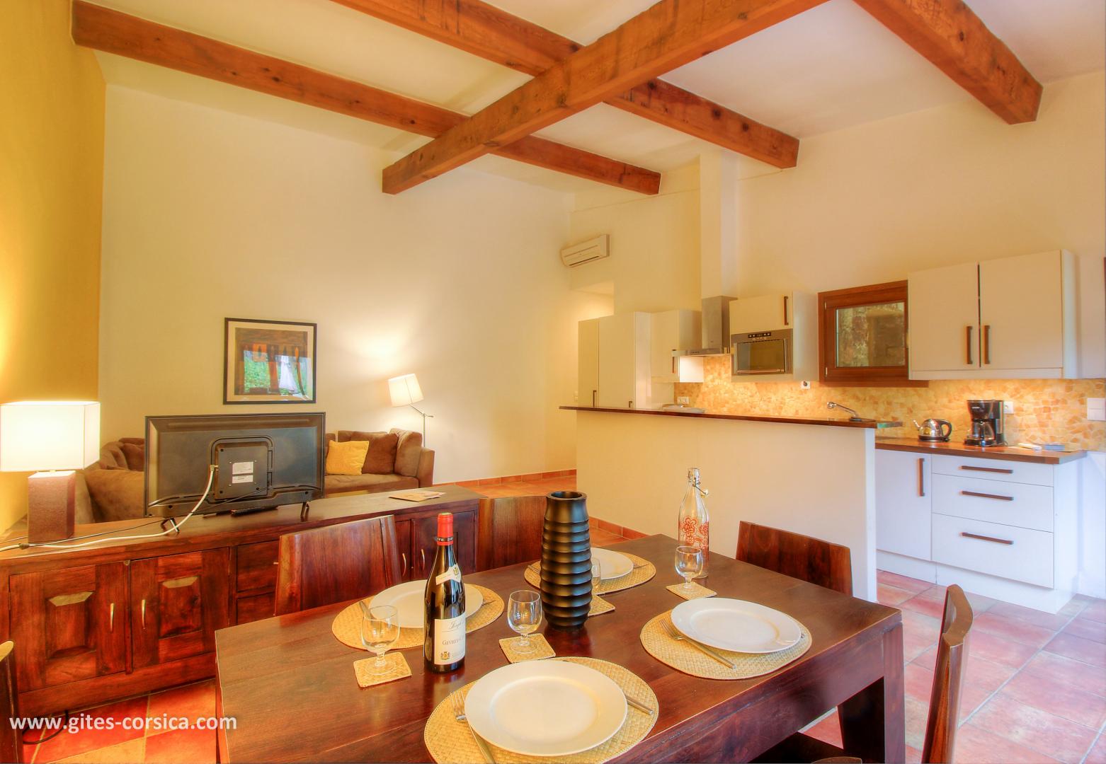 G�te � Serriera en Corse du Sud -20017 : cuisine