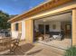 G&icirc;te &agrave; Porto-Vecchio, le Sud Corse, labellis&eacute; Gites de France : la terrasse, le s&eacute;jour