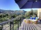 G&icirc;te &agrave; San Gavino Di Tenda, Le Grand Bastia, Haute-Corse, labellis&eacute; G&icirc;tes de France : la terrasse