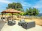 Gite &agrave; Petreto Bicchisano, Corse du sud, labelis&eacute; G&icirc;tes de France : la terrasse