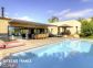 Gite &agrave; Sainte Lucie de Porto-Vecchio, Corse du Sud, Labellis&eacute; G&icirc;tes de France : la villa et la piscine