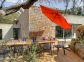 Gite &agrave; Sotta, Corse du Sud, Labellis&eacute; G&icirc;tes de France : la terrasse
