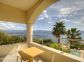 G&icirc;te &agrave; Ajaccio en Corse du sud : le balcon de la chambre au 1er &eacute;tage