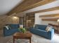 Gîte à Valle d'Alesani, la Côte orientale, Haute-Corse, labellisé Gîtes de France : le salon au deuxième étage Gîte à Valle d'Alesani, la Côte orientale, Haute-Corse, labellisé Gîtes de France : le salon au deuxième étage