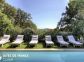 Gite &agrave; Sainte Lucie de Porto-Vecchio, Corse du Sud, Labellis&eacute; G&icirc;tes de France : la piscine et vue mer
