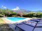 G&icirc;te &agrave; Montegrosso, Balagne, Haute-Corse, labellis&eacute; G&icirc;tes de France : la piscine et le jardin