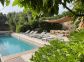 Gîte A Casa Bianca - Location de vacances à Pigna en Corse, Gîtes de France : la terrasse avec piscine Gîte A Casa Bianca - Location de vacances à Pigna en Corse, Gîtes de France : la terrasse avec piscine