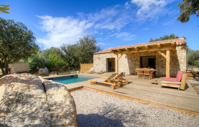 G&icirc;te n&deg;55963 SPELONCATO - Corse - Bergerie Liberta - G&icirc;te &agrave; Speloncato, Balagne, Haute-Corse, labellis&eacute; G&icirc;tes de France : piscine et terrasse