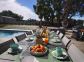 G&icirc;te &agrave; Porto Vecchio, le Sud Corse, labellis&eacute; G&icirc;tes de France : la terrasse