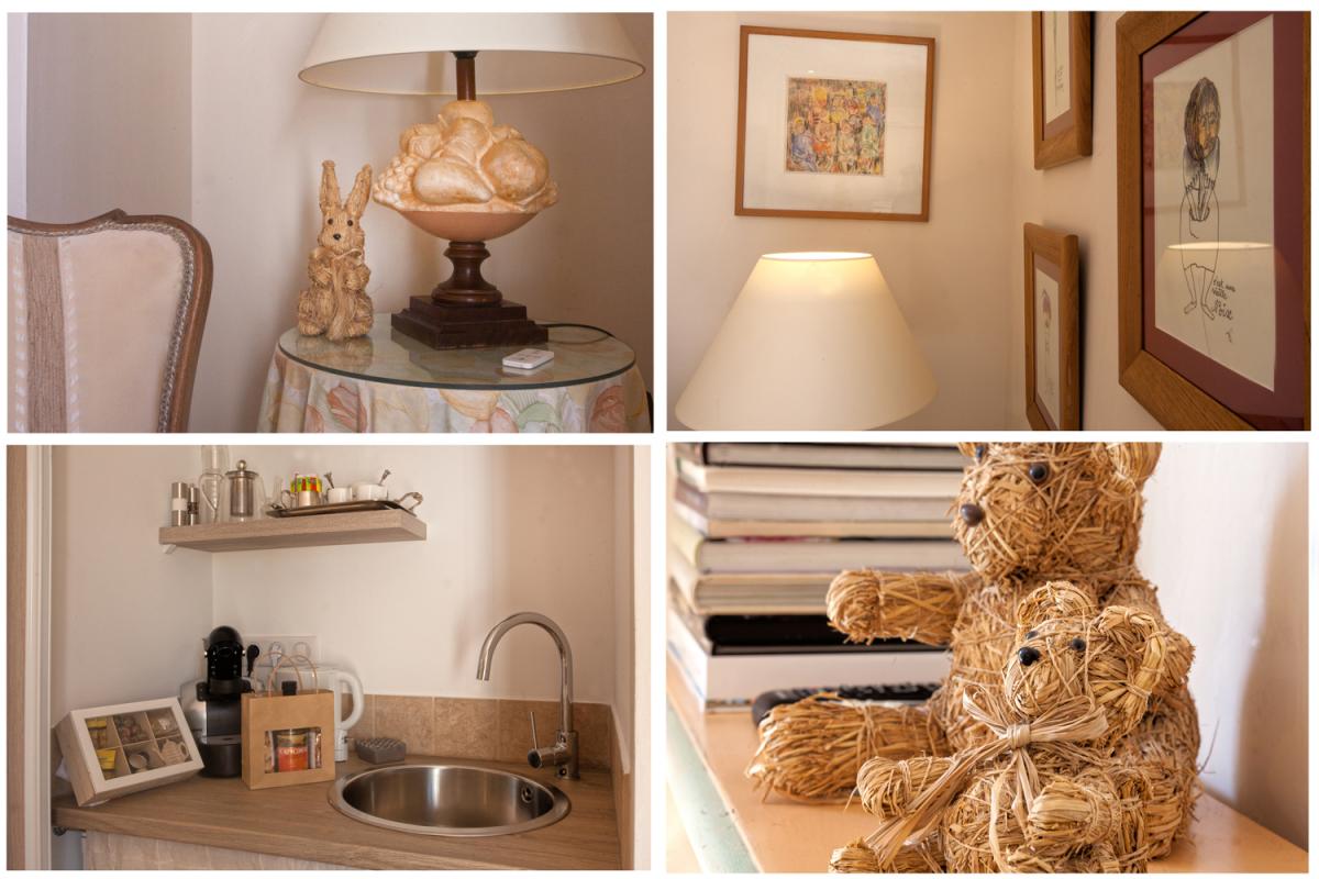 Chambres d'hôtes à Favone, Corse-du-Sud, labellisées Gîtes de France : Suite Alivi Details et Espace Courtoisie photo 20