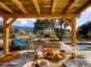 G&icirc;te &agrave; Speloncato, Balagne, Haute-Corse, labellis&eacute; G&icirc;tes de France : terrasse et piscine