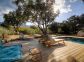 G&icirc;te &agrave; Speloncato, Balagne, Haute-Corse, labellis&eacute; G&icirc;tes de France : terrasse et piscine