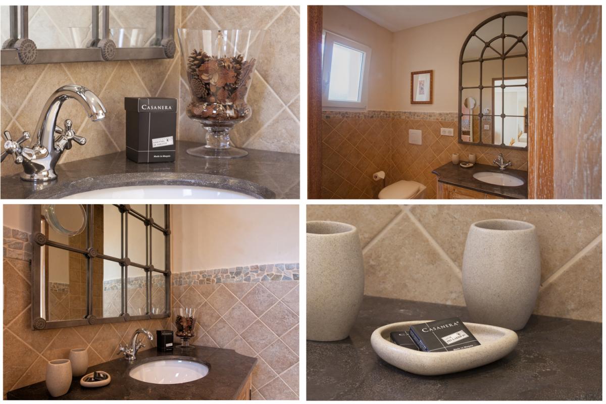 Chambres d'hôtes à Favone, Corse-du-Sud, labellisées Gîtes de France : Suite Alivi Salle de Bain avec Douche a l'italienne et WC photo 22