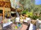 Chambres d'hôtes à Manso, Balagne, Haute-Corse, labellisées Gîtes de France : la terrasse commune Chambres d'hôtes à Manso, Balagne, Haute-Corse, labellisées Gîtes de France : la terrasse commune