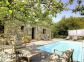 Gite &agrave; Levie, Corse du Sud, labelis&eacute; G&icirc;tes de France : le gite et la terrasse