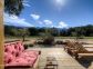 G&icirc;te &agrave; Speloncato, Balagne, Haute-Corse, labellis&eacute; G&icirc;tes de France : piscine et terrasse