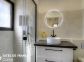 Gite &agrave; Afa, le Grand Ajaccio, Corse du Sud, labellis&eacute; G&icirc;tes de France : la salle d'eau/WC attenante &agrave; une chambre