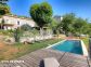 Gite &agrave; San Gavino di Carbini, Corse du Sud, labellis&eacute; G&icirc;tes de France : la piscine commune chauff&eacute;e