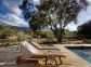 G&icirc;te &agrave; Speloncato, Balagne, Haute-Corse, labellis&eacute; G&icirc;tes de France : terrasse et piscine