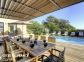 Gite &agrave; Sainte Lucie de Porto-Vecchio, Corse du Sud, Labellis&eacute; G&icirc;tes de France : la terrasse et la piscine