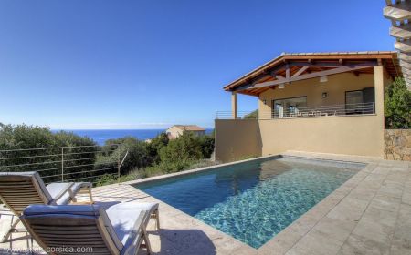 G&icirc;te n&deg;20234 Tizzano - Corse - G&icirc;te &agrave; Tizzano, Grand Valinco, Corse du Sud, labellis&eacute; G&icirc;tes de France : la piscine