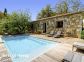 Gite &agrave; Levie, Corse du Sud, labelis&eacute; G&icirc;tes de France : le gite et la piscine