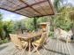 G&icirc;te &agrave; Porto-Vecchio, le Sud Corse, labellis&eacute; Gites de France : la terrasse