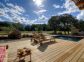 G&icirc;te &agrave; Speloncato, Balagne, Haute-Corse, labellis&eacute; G&icirc;tes de France : piscine et terrasse