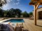 G&icirc;te &agrave; Speloncato, Balagne, Haute-Corse, labellis&eacute; G&icirc;tes de France : terrasse et piscine