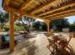 G&icirc;te &agrave; Speloncato, Balagne, Haute-Corse, labellis&eacute; G&icirc;tes de France : terrasse et piscine