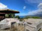 Gite à Calcatoggio en Corse du Sud : le salon de jardin Gite à Calcatoggio en Corse du Sud : le salon de jardin