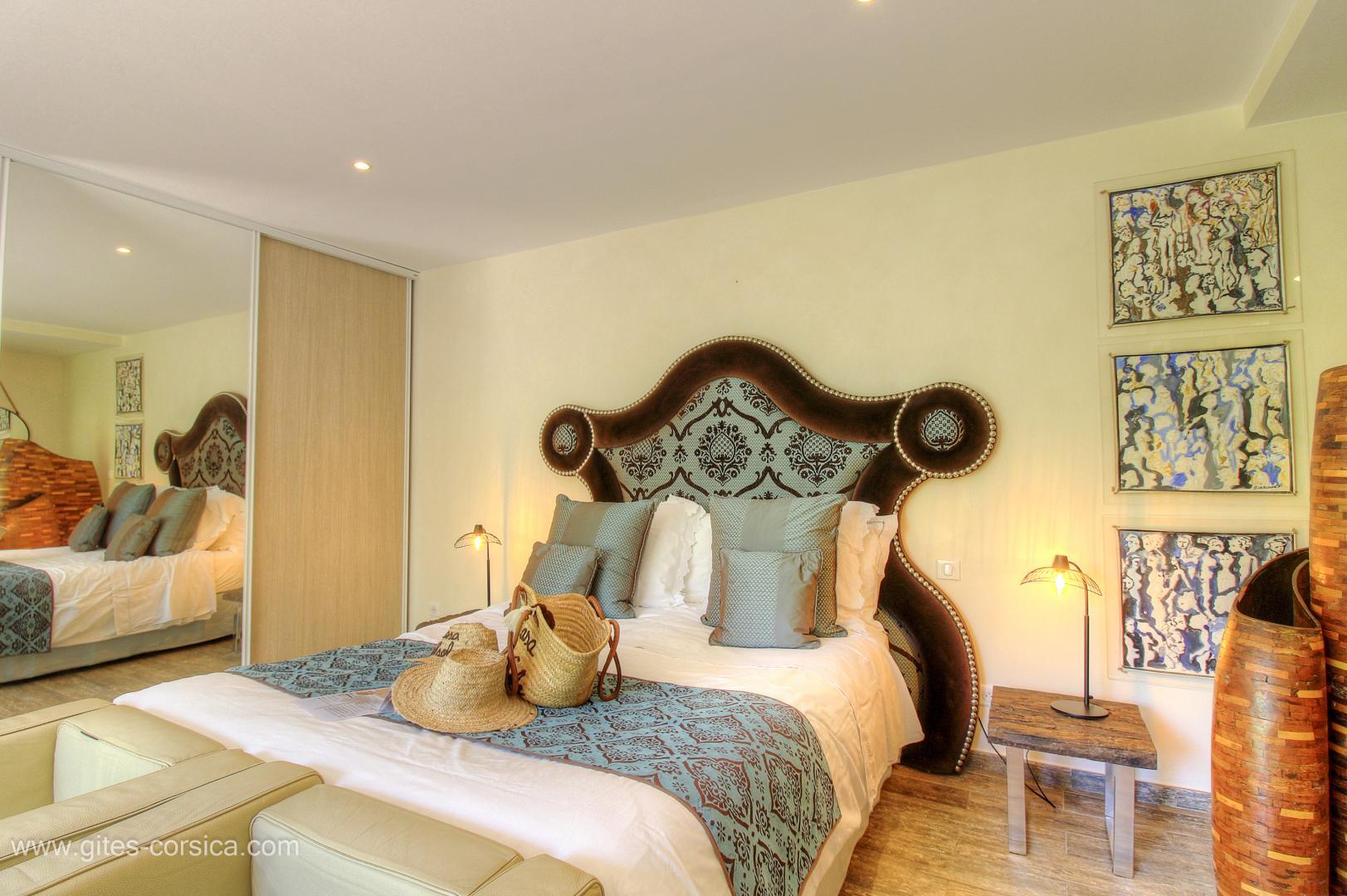 Chambres d'hôtes à Favone, Corse-du-Sud, labellisées Gîtes de France : Suite Alimea côté jardin photo 10