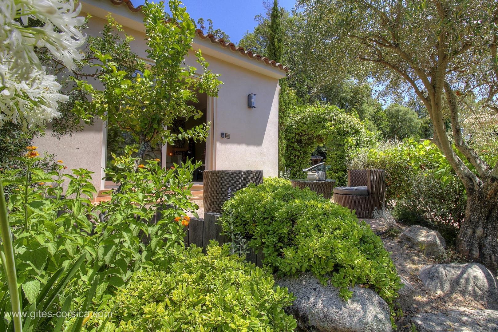 Chambres d'hôtes à Favone, Corse-du-Sud, labellisées Gîtes de France : Suite Alimea Terrasse et Entree Independantes photo 12