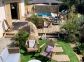 G&icirc;te &agrave; Porto-Vecchio, le Sud Corse, labellis&eacute; Gites de France : la terrasse, la piscine