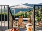 G&icirc;te &agrave; Porri, Grand Bastia, Haute-Corse, labellis&eacute; G&icirc;tes de France : la terrasse avec piscine
