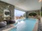 G&icirc;te &agrave; Mazzola, Centre-Corse, Haute-Corse, labellis&eacute; G&icirc;tes de France : la piscine int&eacute;rieure