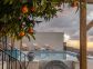 G&icirc;te &agrave; Porri, Grand Bastia, Haute-Corse, labellis&eacute; G&icirc;tes de France : la terrasse avec piscine