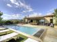 Gite &agrave; Sainte Lucie de Porto-Vecchio, Corse du Sud, Labellis&eacute; G&icirc;tes de France : la villa et la piscine