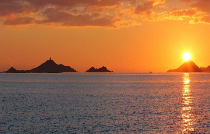 COUCHER DE SOLEIL EN CATAMARAN (CATAMA7) - COUCHER DE SOLEIL EN CATAMARAN - photo